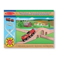 thumbnail image 1 of Melissa & Doug Classic Wooden Figure Eight Train Set, 1 of 3