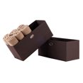 thumbnail image 3 of Winsome Torino 2 Piece Folding Fabric Basket Set, 3 of 5