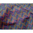 thumbnail image 4 of oneOone Silk Tabby Fabric Herringbone Geometric Print Fabric By Yard 42 Inch Wide, 4 of 4