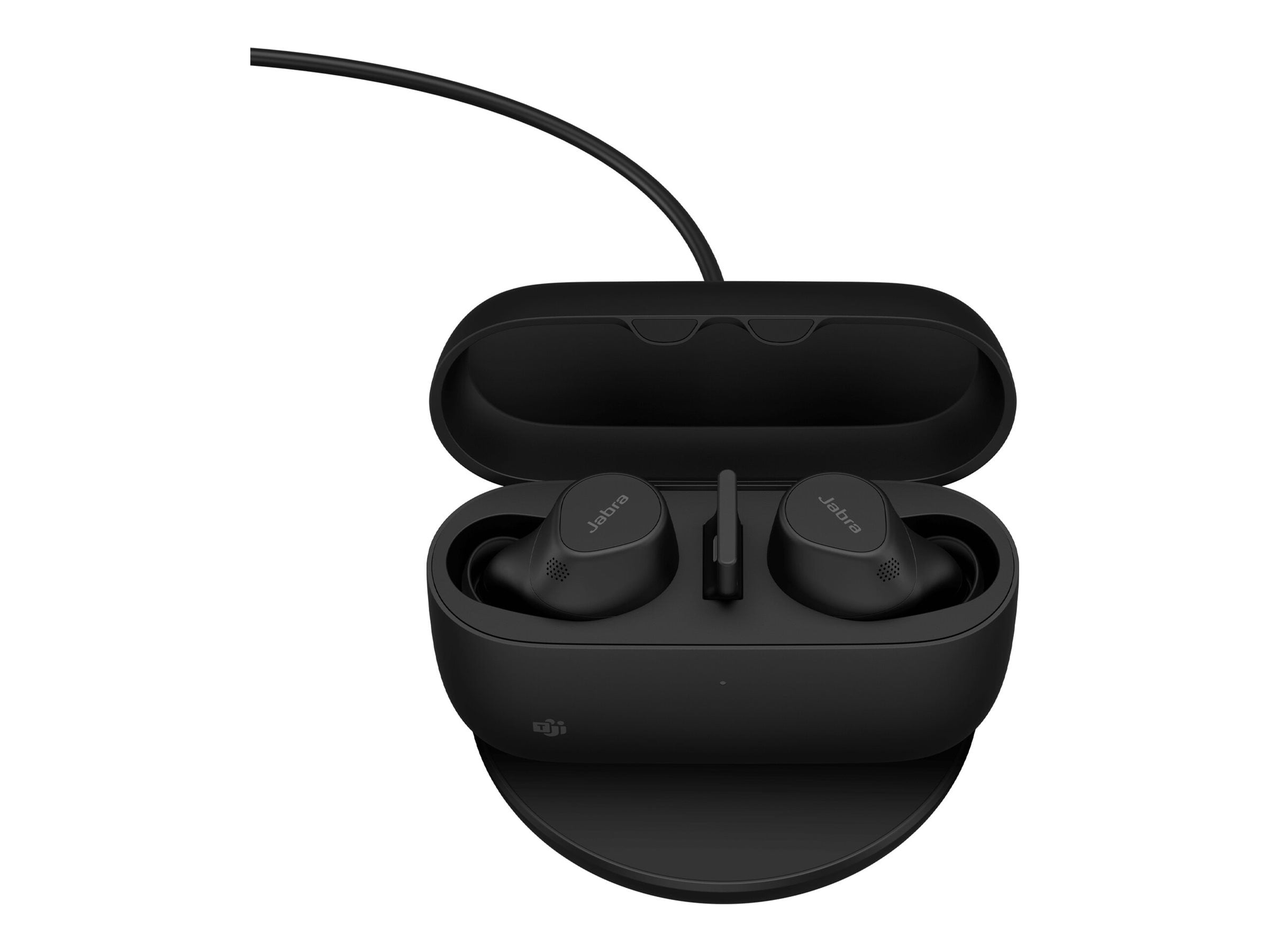 Jabra Evolve2 Buds - USB-A MS - Wireless Charging Pad True Wireless Earbuds