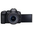 thumbnail image 3 of Canon EOS R6 Mark II Appareil Photo Sans Miroir avec Objectif RF 24-105mm + Carte Mémoire 64 Go + Étui + Flash LED + Ensemble d'Accessoires ZeeTech, 3 of 9