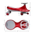 thumbnail image 2 of Gymax Voiture à Ondulations Jouet à Chevaucher avec Roues Lumineuses pour Tout-Petits et Enfants Rouge, 2 of 10