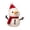 Snowman, variant on jifeng Christmas Throw Pillow Cartoon Xmas Stuffed Toy for Bedding Room Living Room Deer