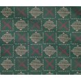 thumbnail image 4 of oneOone Cotton Flex Fabric Leaves & Geometric Block Decor Fabric Printed BTY 40 Inch Wide, 4 of 4