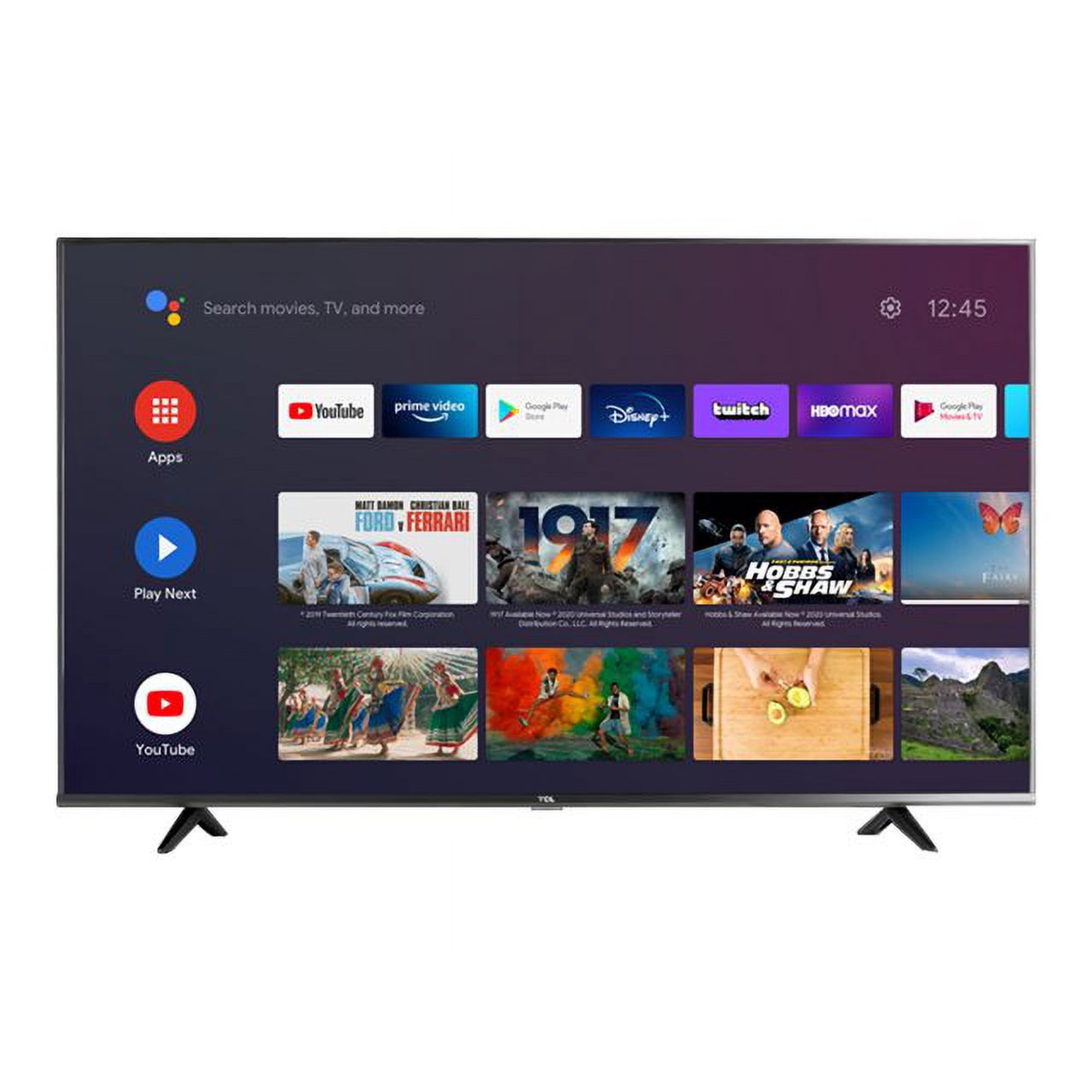 TCL 43インチ 4K液晶テレビ Android TV Amazon | TCL 43V型 4K Google