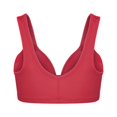 thumbnail image 4 of CHUANK Front-Closure Wireless Leisure Bra - Comfortable Plus Size Bras For Women Purple L, 4 of 9