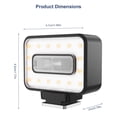 thumbnail image 1 of Desiontal F03 Mini Flash Speedlite avec 97 CRI, Rechargeable Type-C, GN8 6500K Flash pour Appareil Photo Compatible avec Sony Canon Fuji Nikon Appareil Photo, 1 of 11