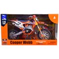 thumbnail image 3 of New Ray Toys 1:6 Offroad Rider Die Cast Model Orange | Blue, 3 of 3