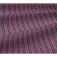 thumbnail image 5 of oneOone Viscose Jersey Stripe & Tourbillon Ikat Tissu Imprimé 1 Yard 60 Inch Wide, 5 of 5