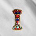 thumbnail image 3 of Porte-clés de Noël 26 Lettres Pendentif Strass, 3 of 8