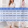 thumbnail image 3 of Knit Loungewear Sets for Women 2pc Pajama Sets Ribbed Knit Quarter Zip Pullover Tops Wide Leg Pants Fall Sweater Outfits M, 3 of 7