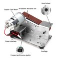 thumbnail image 3 of Mini Belt Grinder Electric Sander Polisher Portable Machine Grinding Belt Sander Machine Edges Sharpener Machine Belt Grinder ,Wide Use, 3 of 6