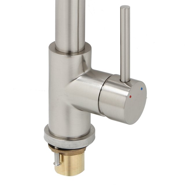 Kitchen Water Tap, Pull Down Spring Faucet Household Hot And Cold Water Tap Washbasin Faucet Basin Sink