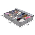 thumbnail image 3 of zanvin Storage & Organization, Under Bed Shoe Storage Bag Storage Box Under Bed Drawer Storage Box Non-woven Material Space Foldable Design Mom gifts, 3 of 5