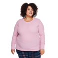 thumbnail image 1 of George Women's Plus Waffle Sleep Tee, 1 of 6