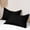 Black, variant on Lisbinx blanket warm Breathable Polyester Pillowcase SETS 48x74cm - 2 Pack Skin-Friendly Dormitory Pillow Covers (18.89x29.13in, 5 Impartial Colors)