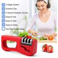 thumbnail image 2 of Knife Sharpener 4-Stage Knife Sharpening Tool Polish Blades, Kitchen Chef Knife & Scissors Sharpener, 2 of 6