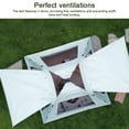 thumbnail image 4 of Automatic Quick-Setup Beach Tent for Outdoor Camping - Large Size, Sand Gold Color, Waterproof and UV-Resistant, Includes Ground Nails and Wind Ropes, No Logo or Ground Mat, 4 of 7
