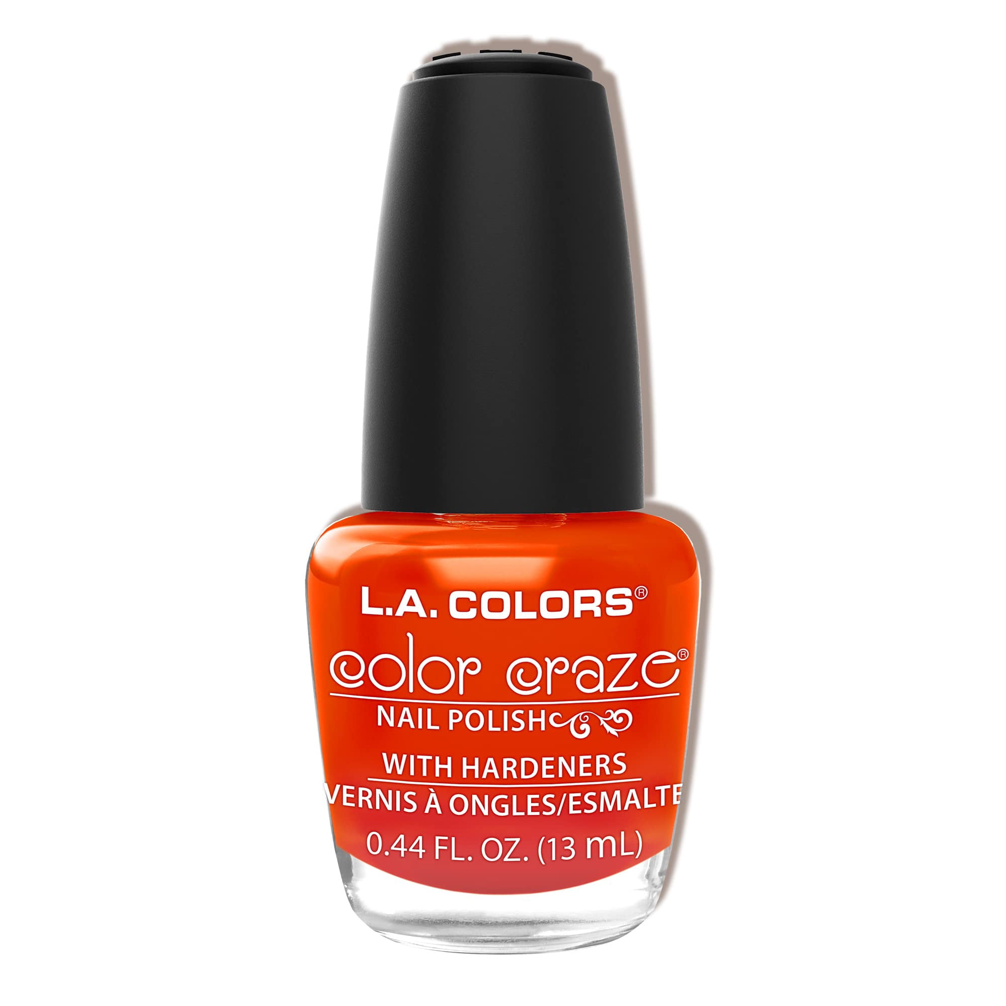 L.A. COLORS Color Craze Nail Polish Moody Red CNP435