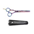 thumbnail image 3 of MERIGLARE Professional Salon Stainless Steel Hair Scissors Stylist Tool 5.5" Thinning, 3 of 9