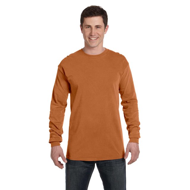 Comfort Colors T-Shirt à Manches Longues pour Adulte, Poids Lourd, RS