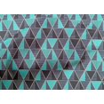 thumbnail image 5 of oneOone Organic Cotton Voile Fabric Triangle Geometric Print Fabric BTY 42 Inch Wide, 5 of 5