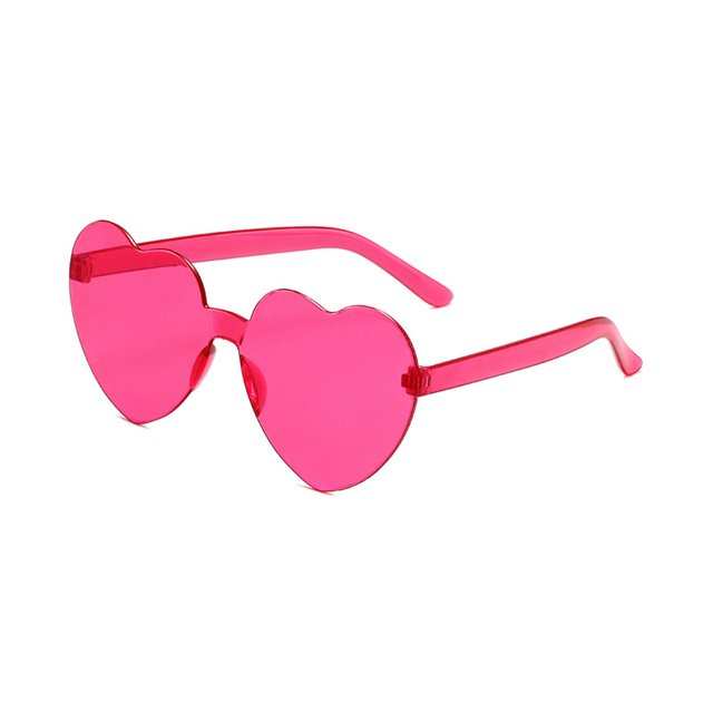 tredstone Lunettes de Soleil Cœur Pêche