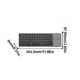 thumbnail image 3 of Chmadoxn Foldable Bluetooth Keyboard With Touchpad Thin Portable 3 - Fold Wireless Bluetooth Keyboard With Touchpad For Tablets Foldable Bluetooth Keyboard with Touchpad, 3 of 5