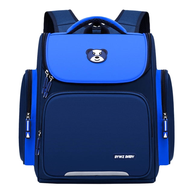Agiferg Cartoon Elementary School Backpack Large Capacity Polyester Nylon School Bag For Kids Small Size(15x11.4x6.3in)