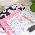 thumbnail image 2 of ZheElen Oxford Cloth A4 Paper Zipper Handbag Large Capacity Document Pen Bag School Office File Folder, 2 of 3