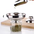 thumbnail image 4 of Stainless Steel Wide Mouth Canning Funnel with Handle, Durable Kitchen Tools for Jam, Sugar, Flour, Rice, 4 of 8
