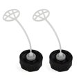 thumbnail image 4 of 2pcs Universal Fuel Tank Cap For 43cc 52cc Etc Strimmer Hedge Trimmer, 4 of 12