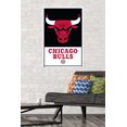 thumbnail image 3 of NBA Chicago Bulls - Logo 21 Wall Poster, 22.375" x 34" Framed, 3 of 4
