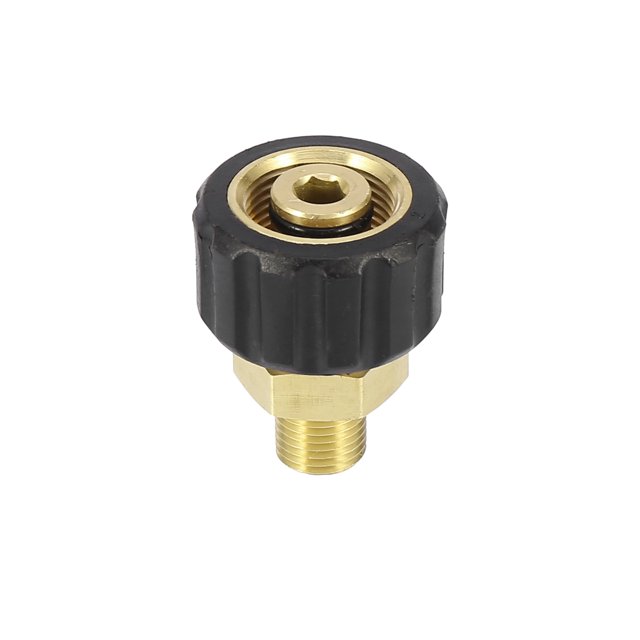 Unique Bargains G1/4-19 High Pressure Foam Spray Washer Adapter Nozzle Quick Connector for Karcher Pro HD HDS