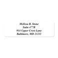 thumbnail image 4 of White Rolled Address Labels Without Elegant Dispenser - Roll of 500, 4 of 4