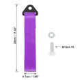 thumbnail image 3 of Unique Bargains Red Universal Vehicle Replacement Towing Hook Bumper Trailer Belt Strap, 3 of 6