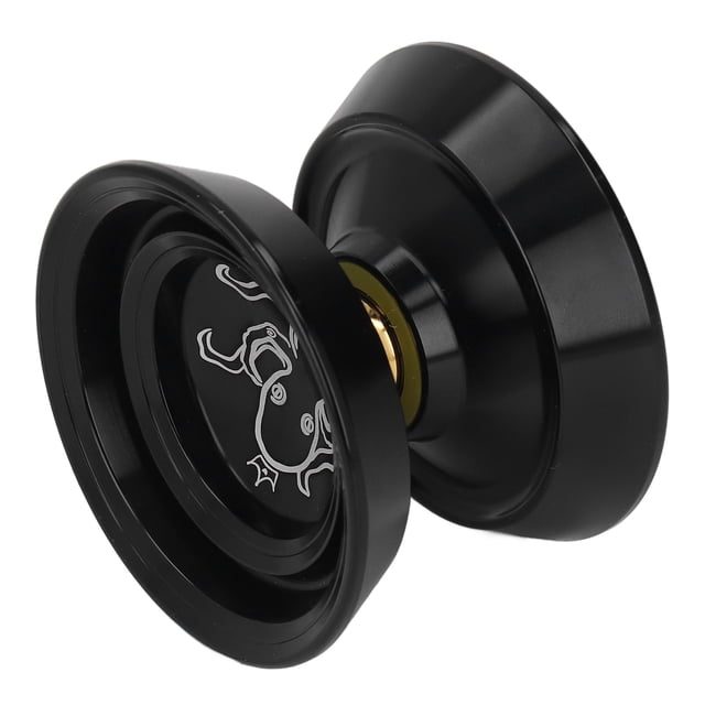 Yoyo,Jouet Yoyo Alliage Avancé Roulement Rond KK pour Compétition Noir Or,Rouge Bleu,Noir Lustré