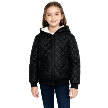 Kids Fleece Jacket Warm and Cozy Winter Jacket for Kids - Long-Sleeved Hooded Fleece with Zipper Baby Fleece Jacket