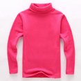thumbnail image 1 of LNGOOR Nouveau 2021 Automne Hiver Garçons Filles Mode T-shirt Uni Manches Longues Col Rond Chaud Décontracté, 1 of 7