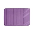 thumbnail image 3 of Iumwxz Bathroom Mat Carpet Bedroom Mat Non Slip Bathroom Foot Mat Bathroom Quilted Absorbent Floor Mat Easy To Wash and Dry 40x60cm Floor Mat Bathroom Rug Purple Polyester, 3 of 7