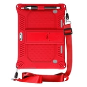 Renjiang Universal 10 Inch Tablet Case, Universal 10.1 Inch Tablet Case, Protective Stand Android Case for 9.6-10.5 Inch Tablet with Hand Strap and Cards Slots