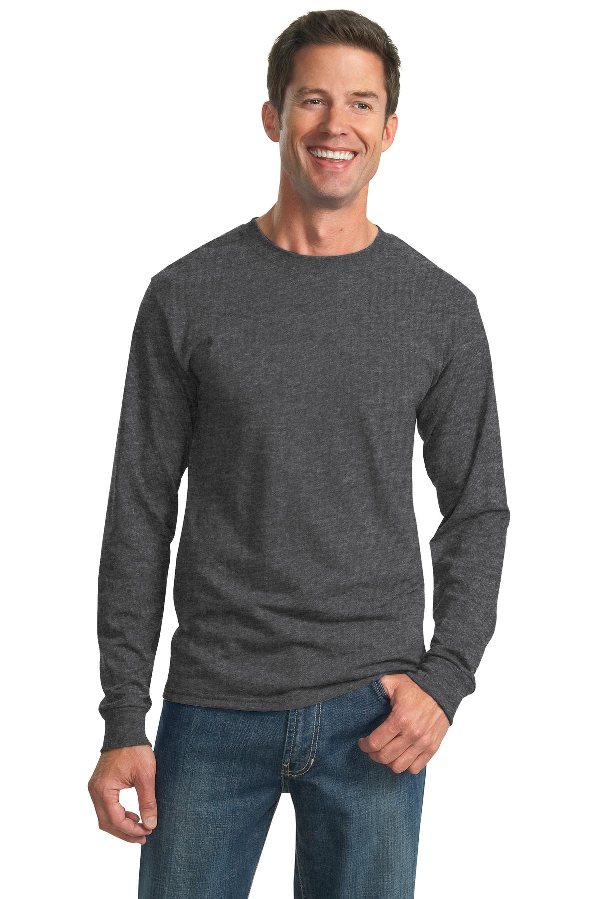 Jerzees T-Shirt à Manches Longues pour Hommes en Coton/poly 50/50 29LS
