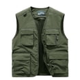thumbnail image 1 of Styesk Jackets for Men Men's Work Clothes Jacket Solid Color Stand Collar Multiple Pockets Outdoor Sports Photography Coat, 1 of 2