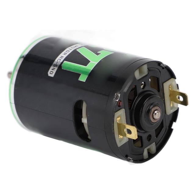 High Performance 540 Brushed Electric Motor, Easy Assembly with Blue Heatsink, for 1/10 RC Climbing Car, Vehicle, Racing Car