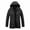 Black, variant on AnuYalue Long Winter Coats for Men Winter Thicken Detachable Hood Coat Full Zip Warm Parka Long Sleeve Overcoat with Pockets
