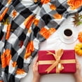 thumbnail image 4 of Yhmxh Bedding Flannel Blanket Pumpkin Sunflower Pattern Printed Cover Blanket Nap Blanket Travel Portable Quilt Skin-friendly Throw Blanket Machine Washable Microfiber Bed Sheet Set, 4 of 6