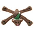 thumbnail image 1 of Doggles TYPPBE07 Plush Bear Holly Penta Pull Dog Toy, 1 of 1