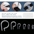 thumbnail image 3 of High Tensile Strength P Clips, Nylon P Clips, Acid-Resistance Black Conduit For Fixing Cables Cables Conduits Tubing, 3 of 8