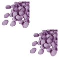 thumbnail image 2 of mmirethe 400pcs Polyester Silk Rose Petals Add Beauty To DIY Environmentally Friendly bean paste purple solid color 2Set, 2 of 6