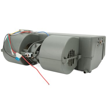 AC Air Conditioning Evaporator Assembly for RV Car Truck Campers, 3 Speed Temperature Adjustment Automotive Under Dash Evaporator, Support Electronic Thermostat Control